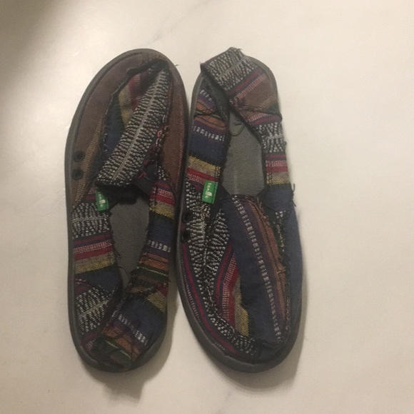 sanuk multi color